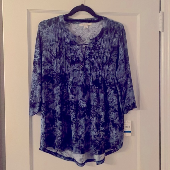 Boho Blouse Petite NWT - Picture 1 of 8